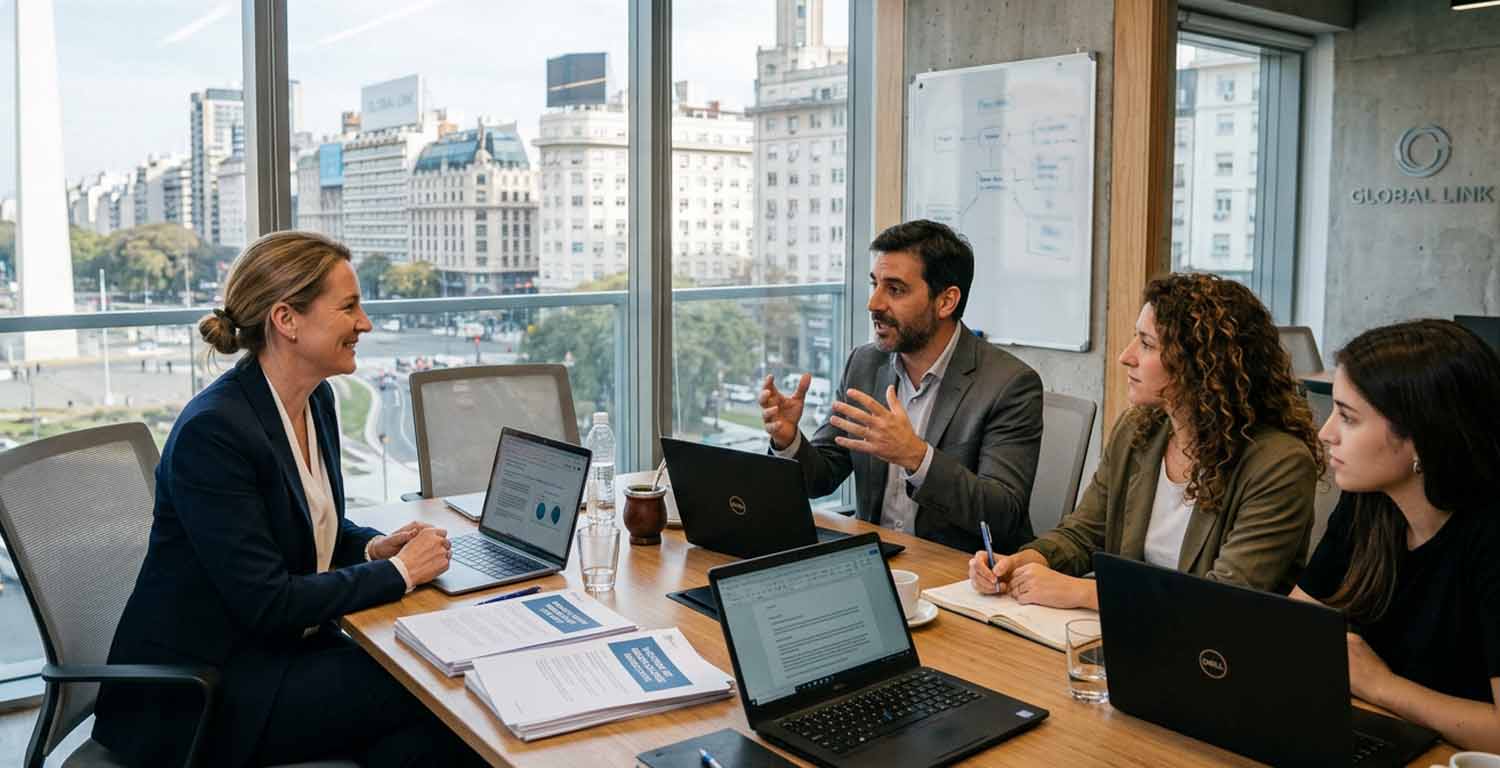 equipo de recursos humanos y payroll reunidos para evaluar estrtegias de gestión de nómina y administración de personal