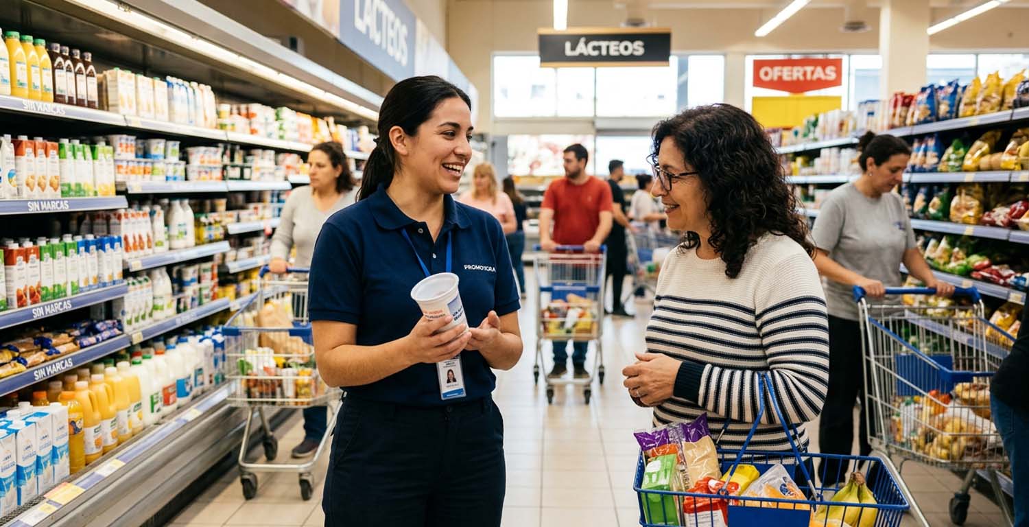 Claves para seleccionar un equipo de promotores de ventas efectivo