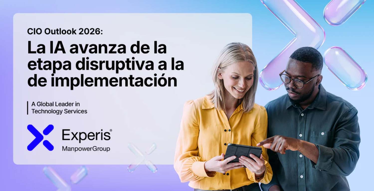 imagen promocional del reporte CIO 2026 de Experis
